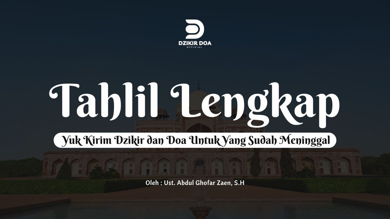 TAHLIL LENGKAP TEKS ARAB DAN TERJEMAH INDONESIA || GRATIS PDF
