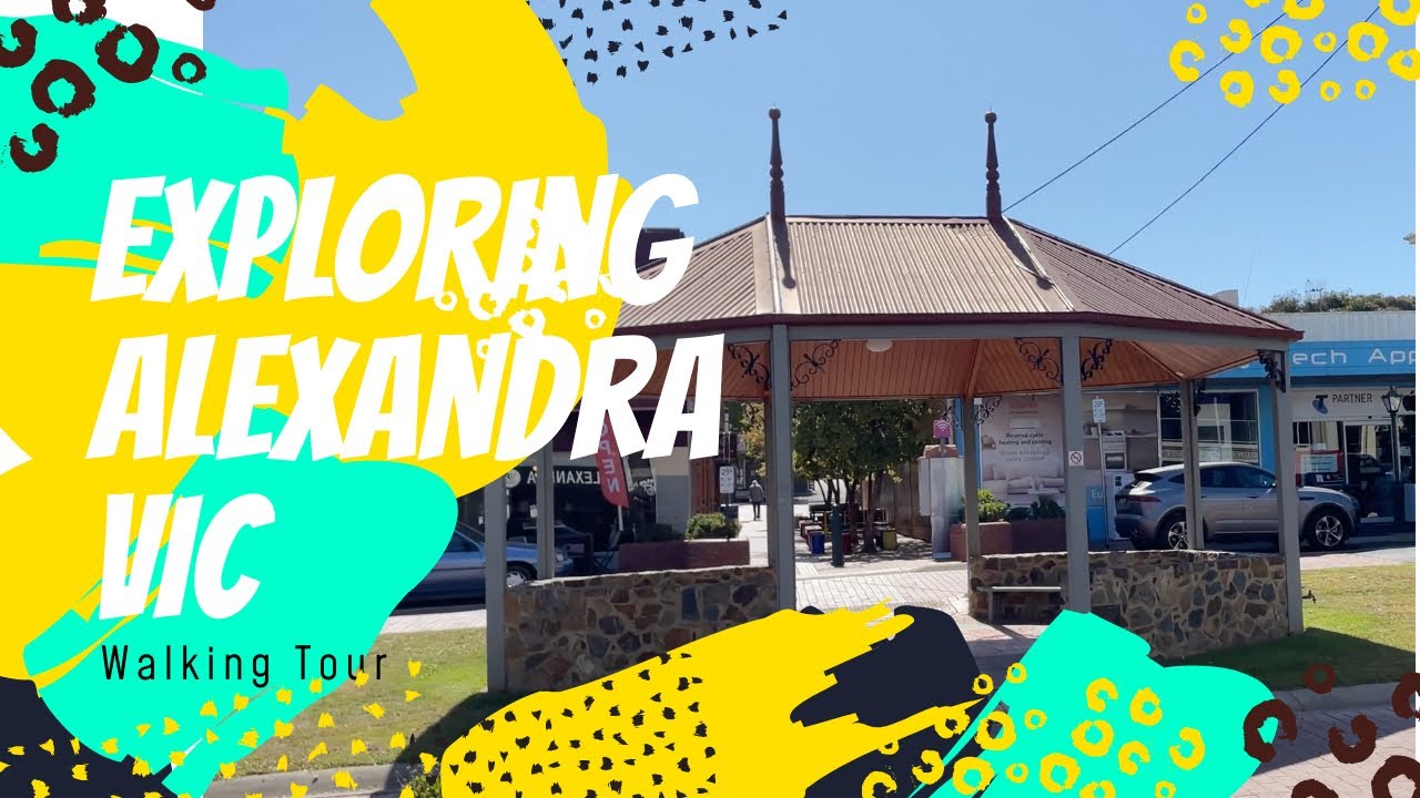 Experience Rural Australia: Walking Tour of Alexandra, Victoria in 4K