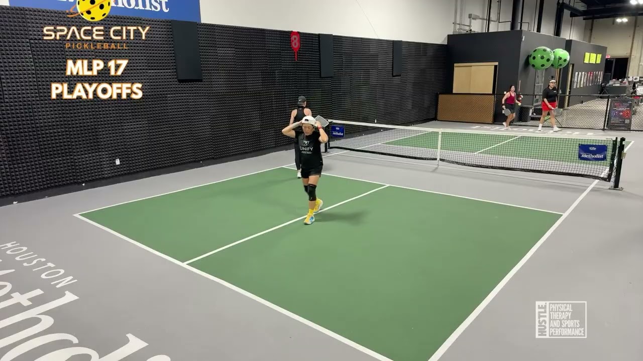 Space City Pickleball MLP17 PlayOffs - Misa/TinTin vs Lo/Dylan