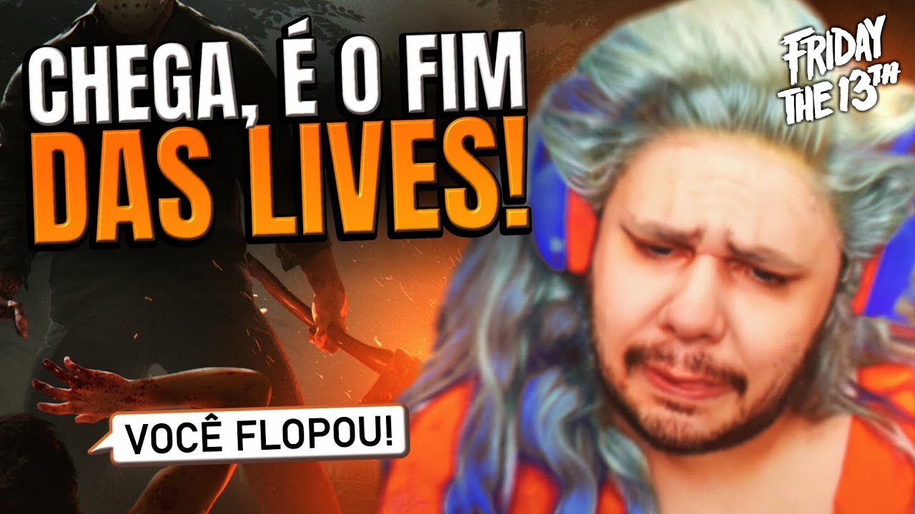 Anunciei o FIM DAS LIVES e CALEI A BOCA delas 💋 | Friday the 13th