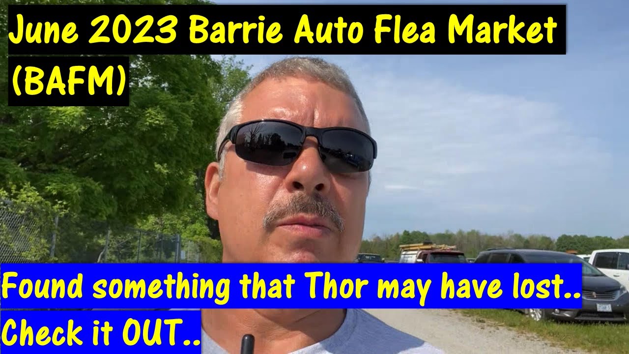 Barrie Auto Flea Market June 2023 Walk around..  Antique Cars
