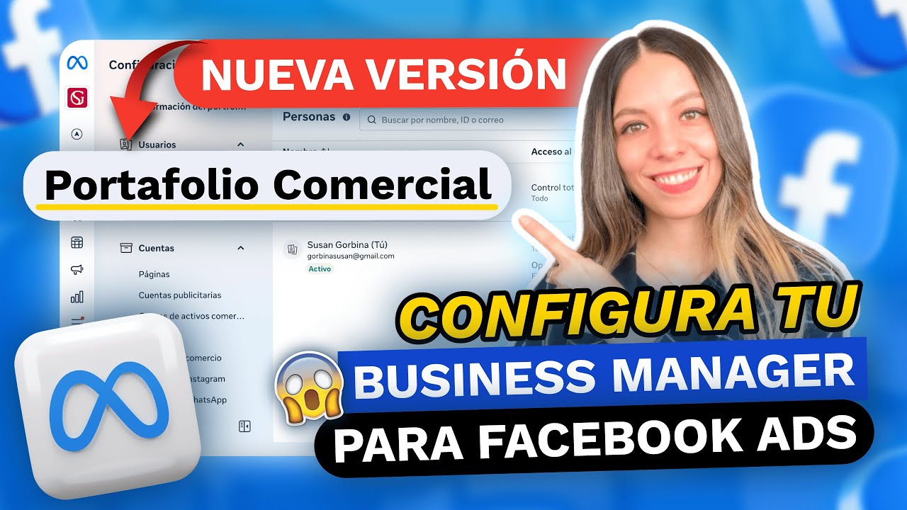 COMO CREAR EL FACEBOOK BUSINESS MANAGER 2026 🚀 PORTAFOLIO COMERCIAL