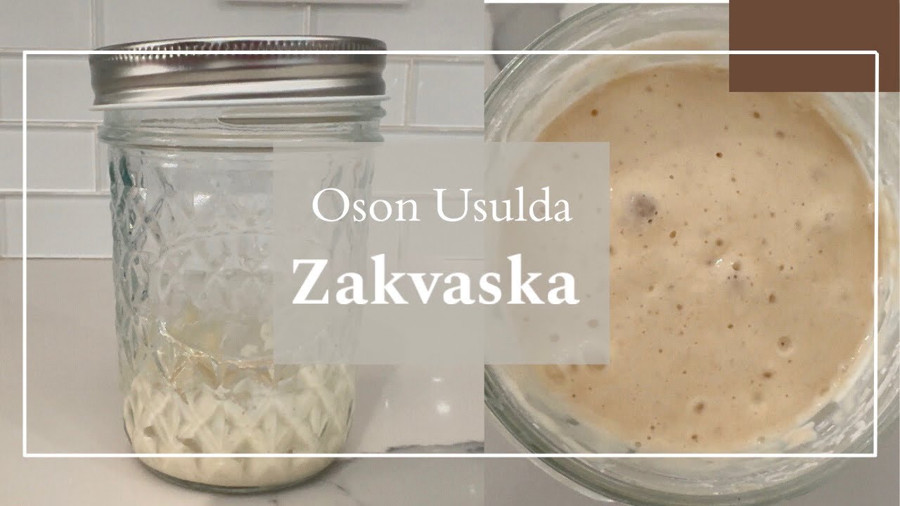 Zakvaska / Xamirturush tayyorlash / Easy Sourdough starter