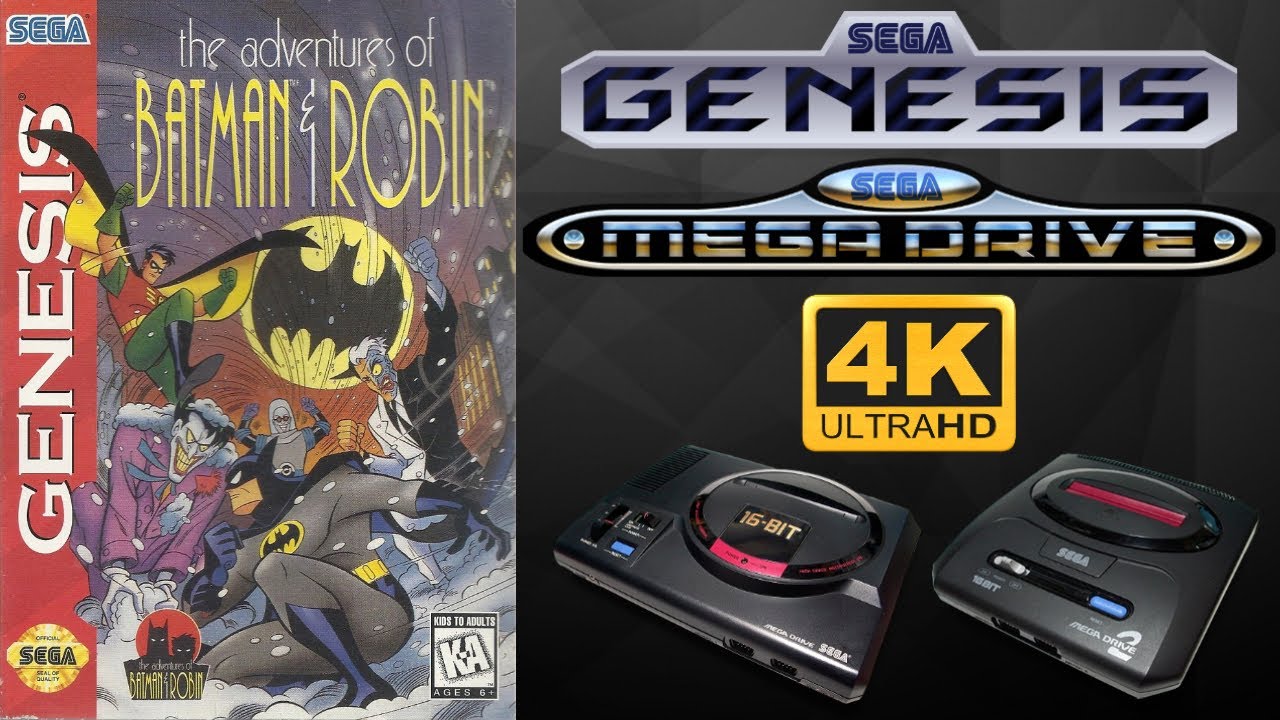 The Adventures of Batman & Robin [SEGA GENESIS/MEGA DRIVE] Gameplay Walkthrough FULL GAME [4K60ᶠᵖˢ🔴]