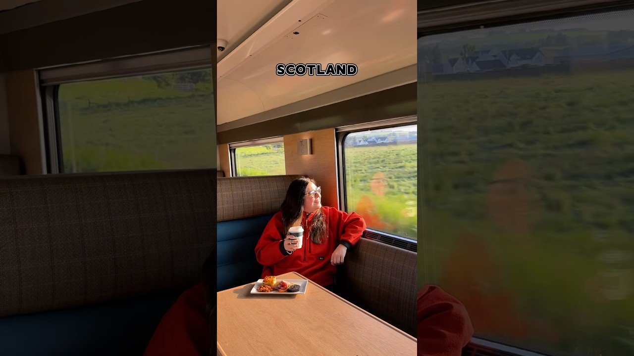 Taking the Overnight Train to Scotland // A Night Aboard the Caledonian Sleeper Train #travel