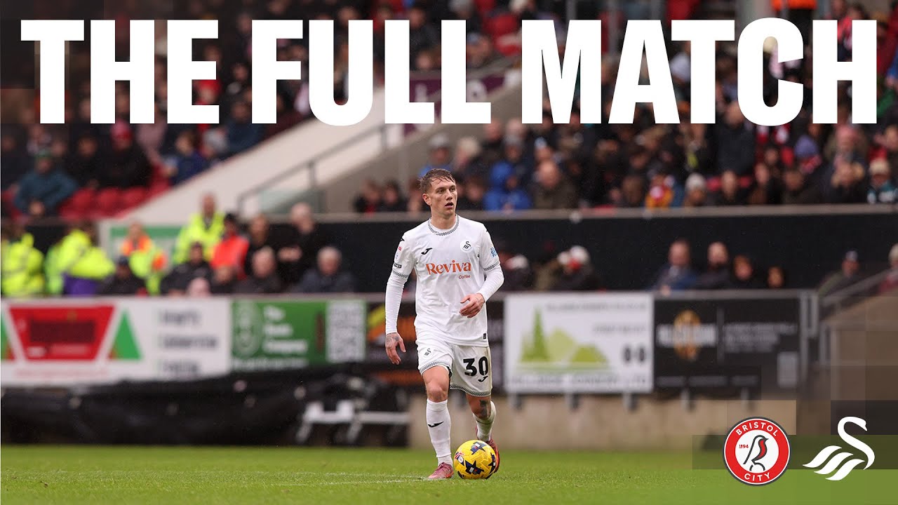Bristol City v Swansea City | The Full Match