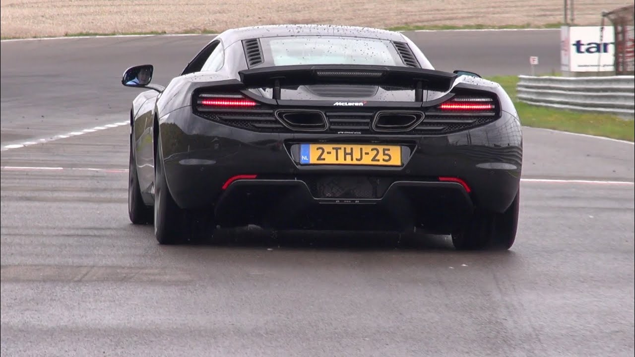 McLaren 12C w/ Akrapovic Exhaust - Loud Revs, Start up, Acceleration