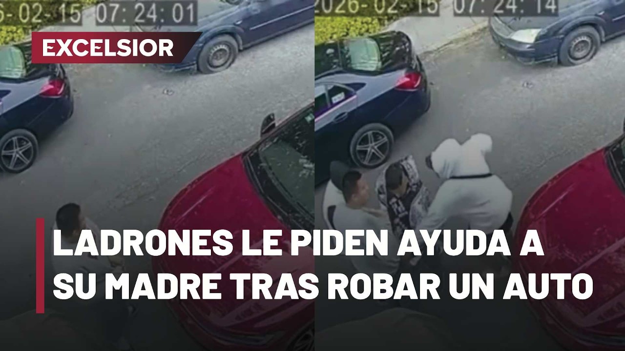 Captan violento asalto a padre e hijo en Tultitlán, Edomex