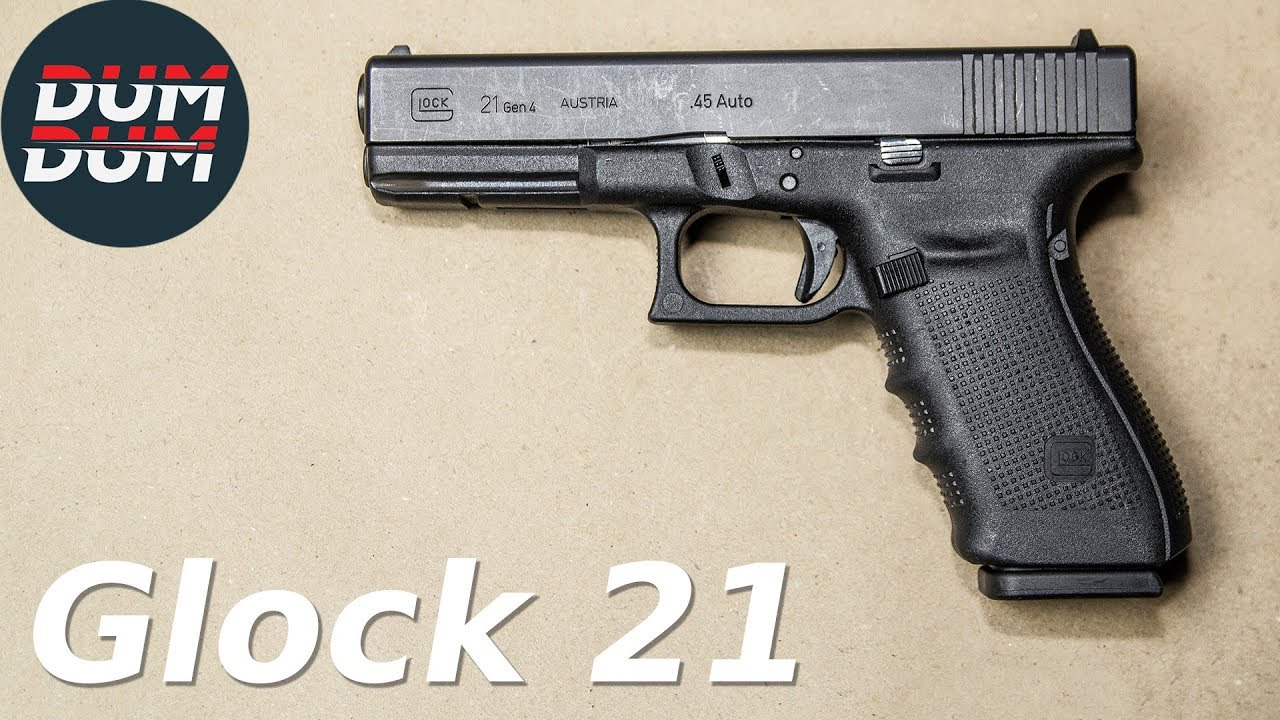 Glock 21 .45ACP opis pištolja (gun review, eng subs)