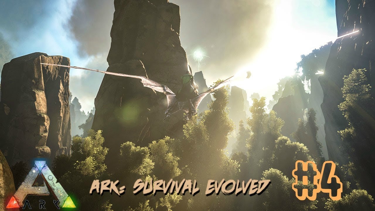 Ark Survival Singleplayer Let's Play #4: Getting some Supply Drops