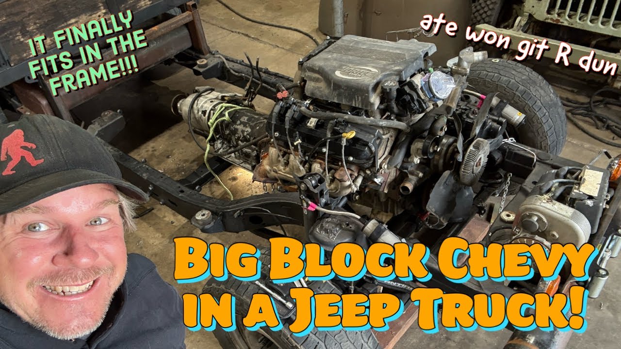 Dirt Daily. The Continuing Saga of the Big Block Swapped Jeep Truck
