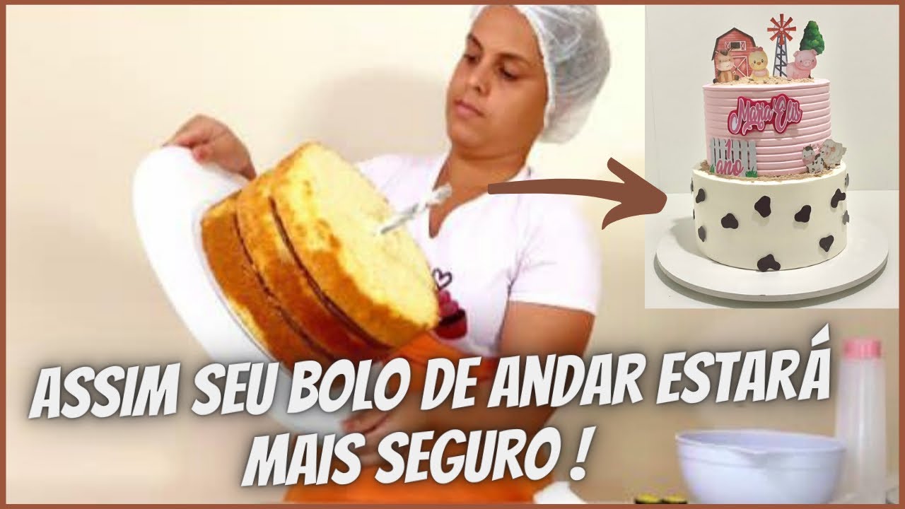 A ESTRUTURA PERFEITA PARA BOLOS DE ANDAR