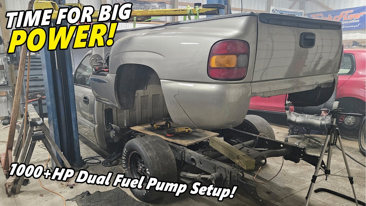 Грузовик Goldie Hawn Turbo Street Truck получил мощную топливную систему!