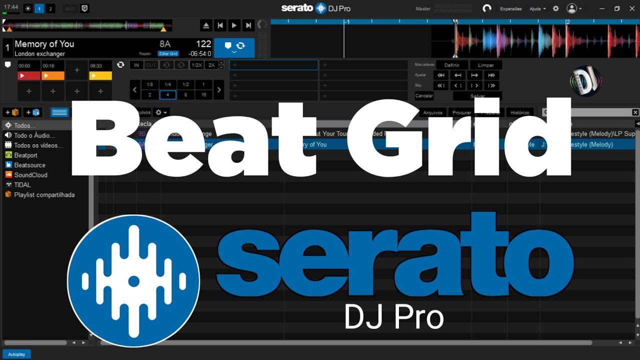 Beat Grid no Serato Dj Pro