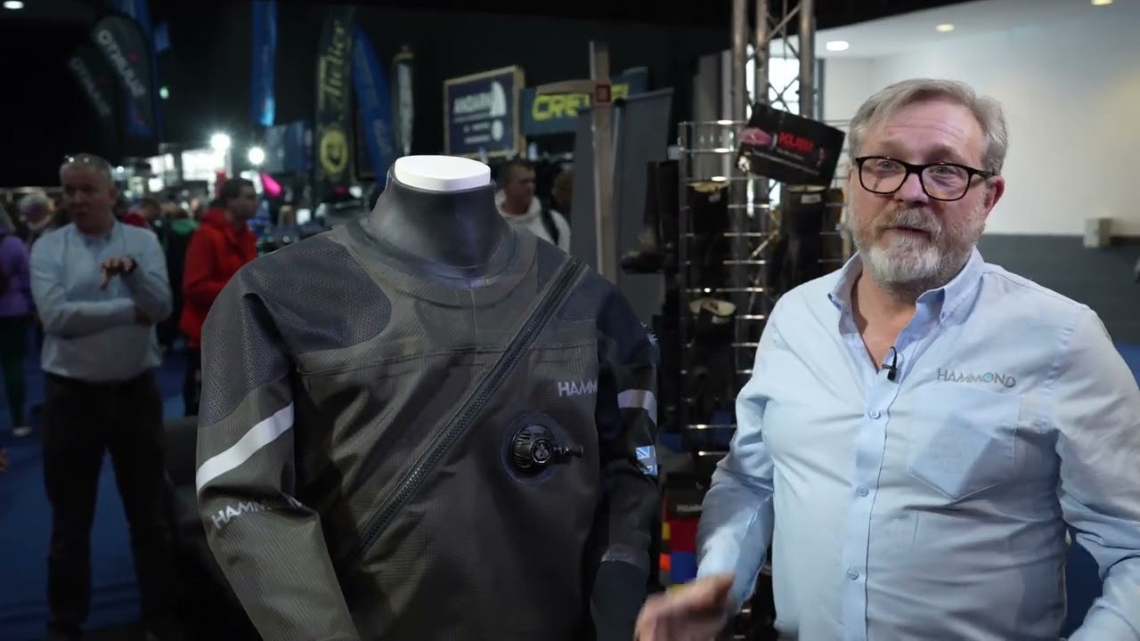 Hammond Drysuits представляет свой новый сухой гидрокостюм Pro Elite Lite на выставке GO Diving Show