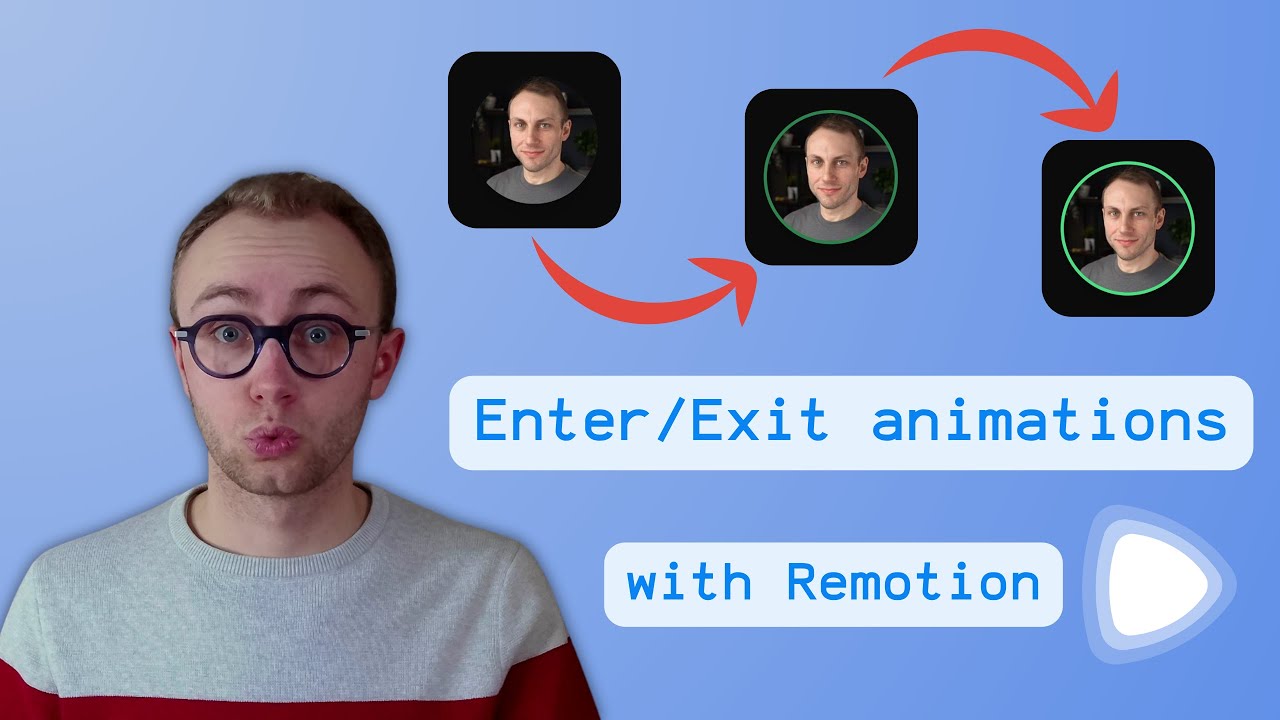 Enter and Exit Animations with Remotion