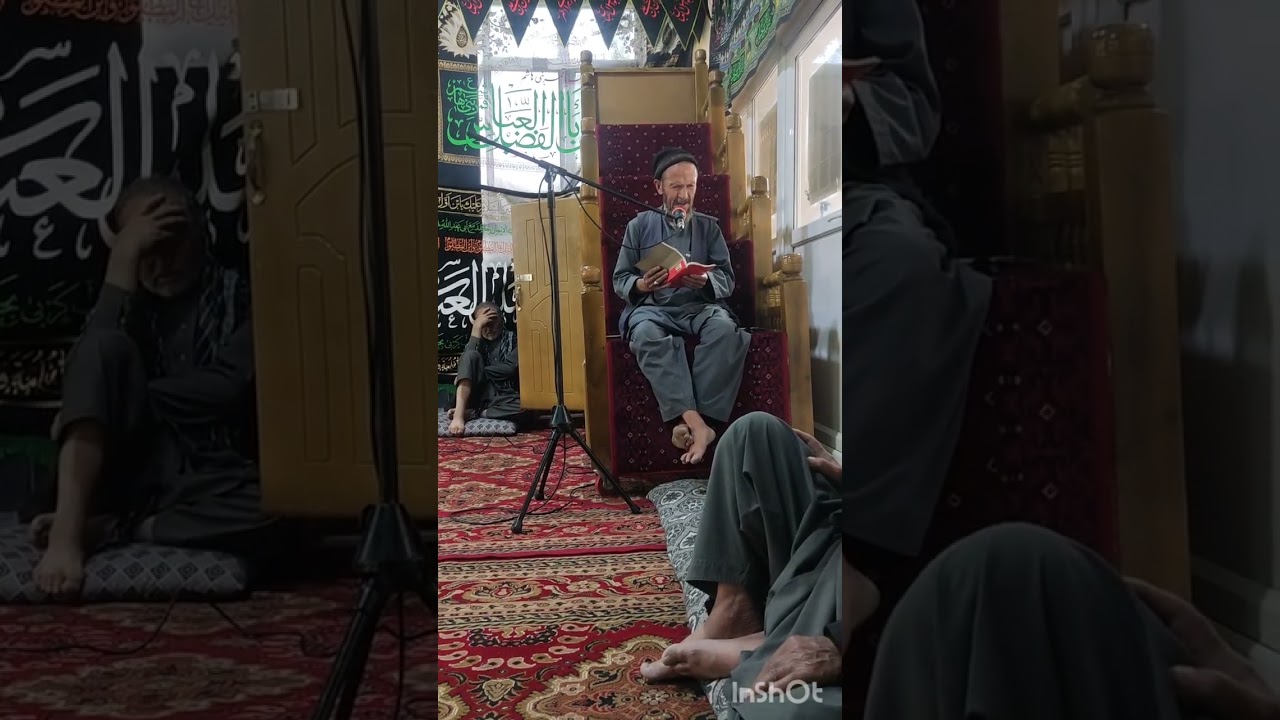روضه خوانی در روز نهم محرم توسط مرحوم پدرم عبدالحمید زوار فیضی