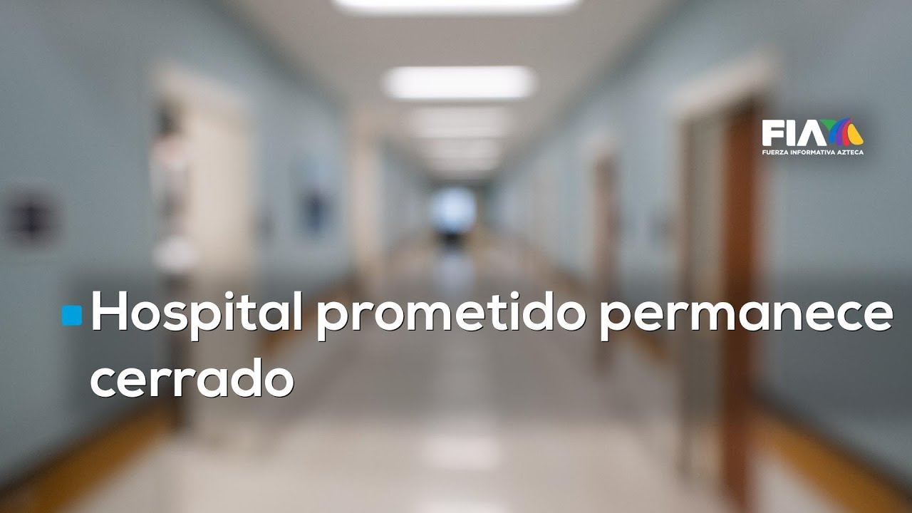 El Hospital General de la Pastora prometido como hospital oncológic, hoy está cerrado y sin servicio