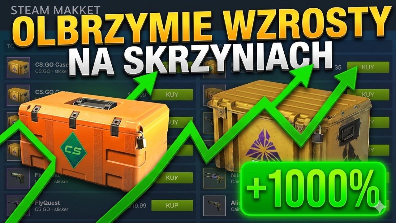 Musisz zobaczyć jak urosły teraz skrzynie - Duże wzrosty na rynku!