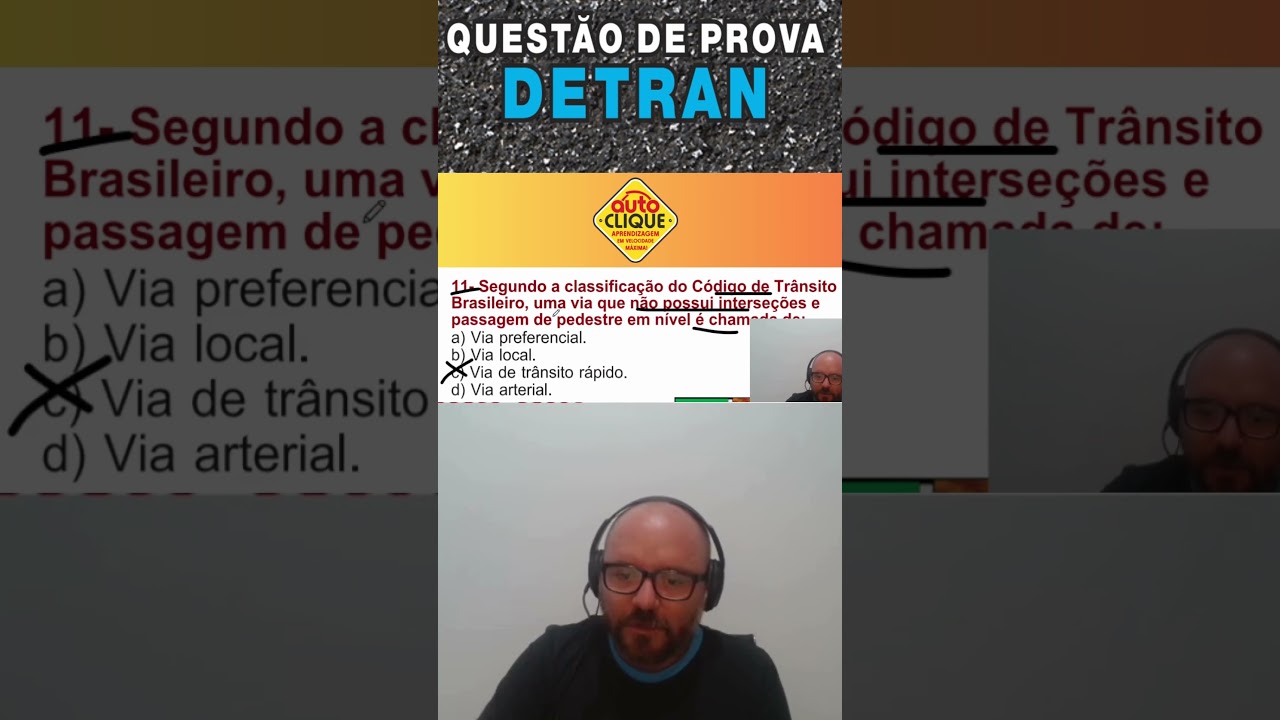 SIMULADO DETRAN - INTERSEÇÃO