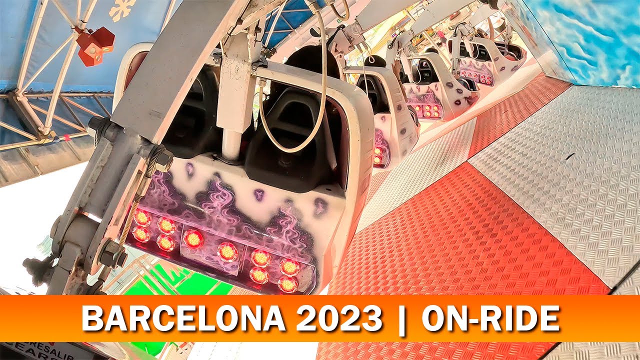 CRAZY BOB (Buendia) | ON-RIDE | Feria de Abril de Barcelona 2023 - Ferias A TOPE