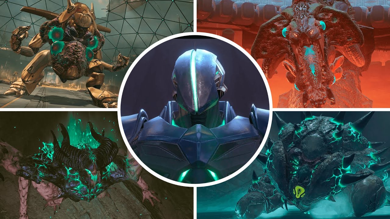 Metroid Prime 4: Beyond - All Bosses (No Damage)
