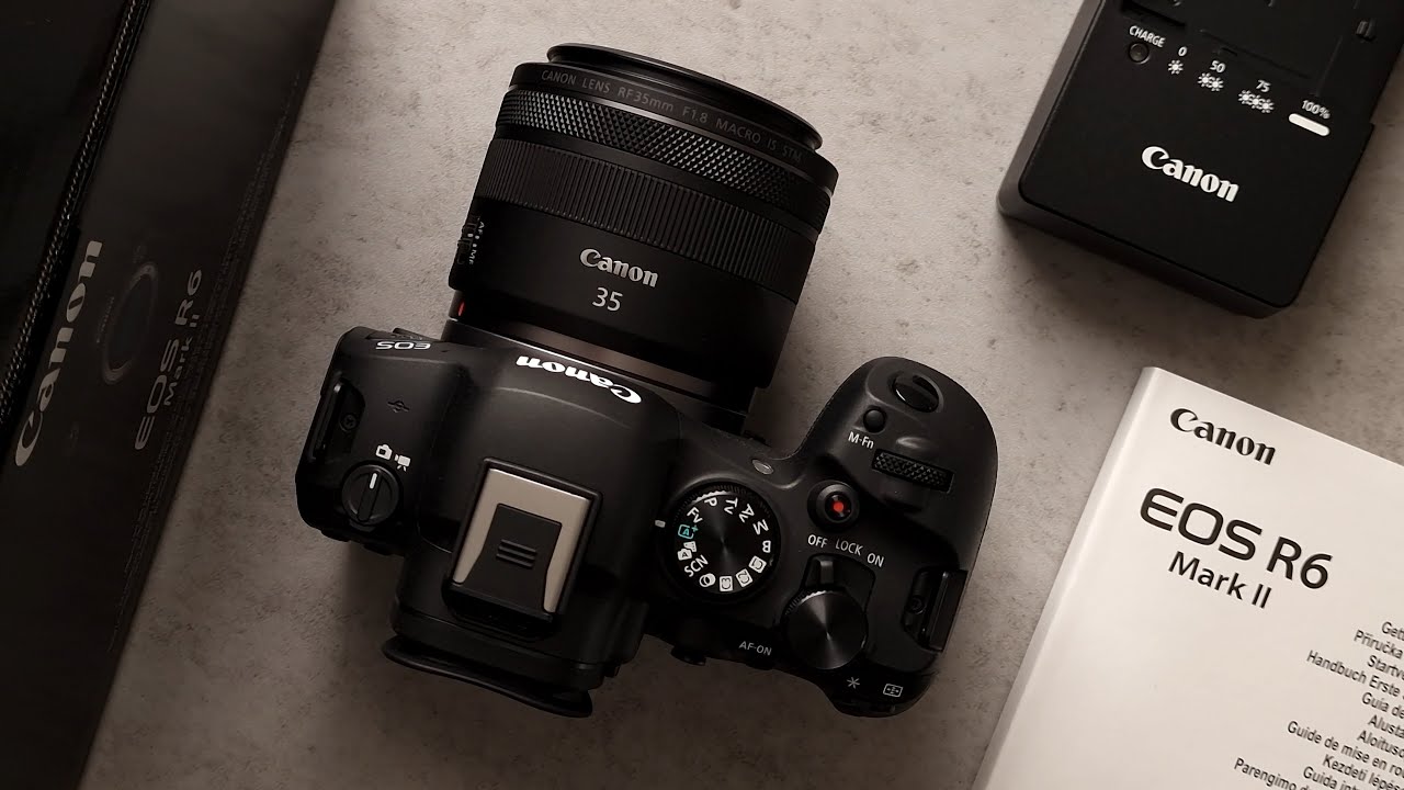 Canon R6 Mark II with RF 35mm Macro Lens Unboxing