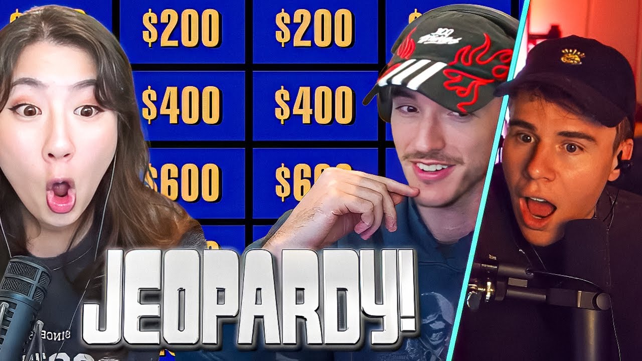 Blau Reacts to Fuslie and Ellum's AWFUL Trivia Game Answers