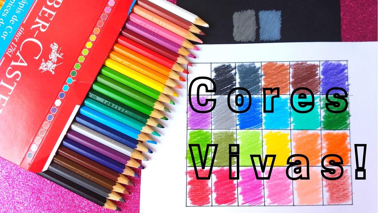 Lápis de Cor Ecolápis Faber Castell com 24 cores [RESENHA]