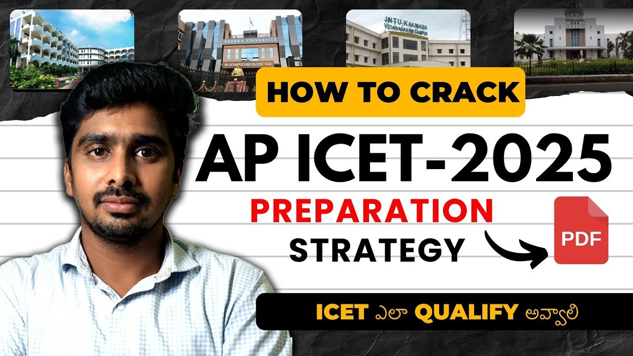 📢 How to Crack AP ICET 2025? | Complete Preparation Strategy 🎯
