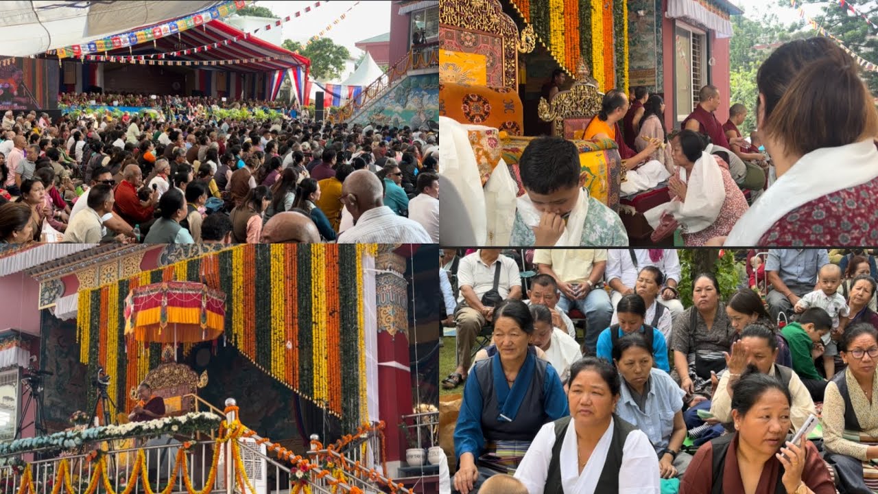 TSE-WANG  (Long Life Prayer) Sakya Gompa in Rajpur 