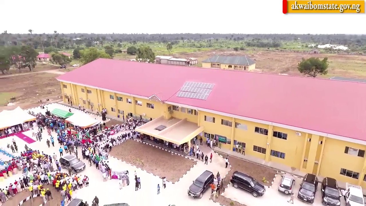 GOVERNOR UDOM COMMISSIONS IBIAKU NTOK OKPO GENERAL HOSPITAL