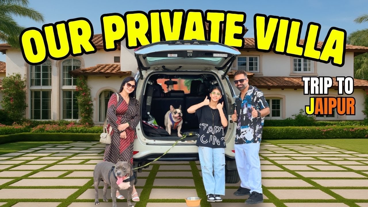OUR PRIVATE VILLA || JAIPUR