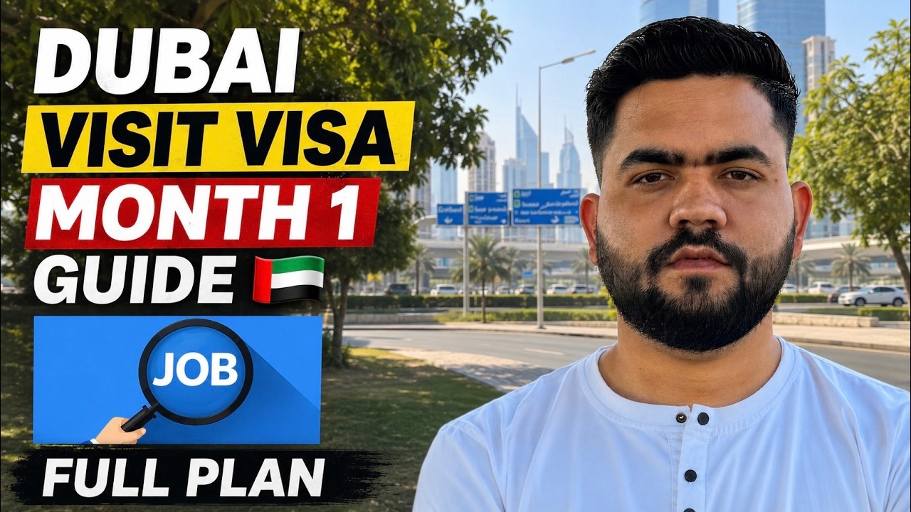 Dubai Visit Visa Month 1 Guide 🇦🇪 | What To Do in Your First 30 Days | Avoid These Mistakes (2026)