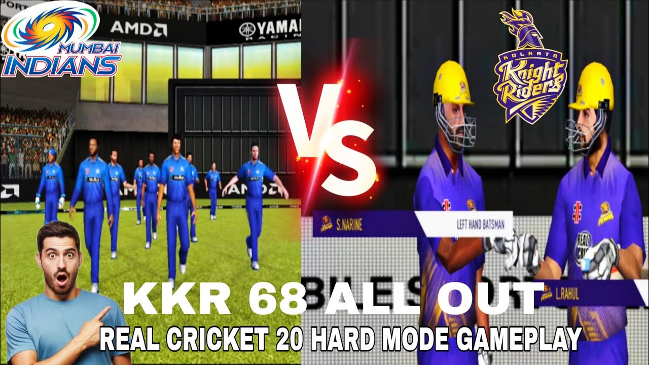 KKR 68 ALL OUT 😱 Этот крах начался прямо здесь | MI vs KKR | RC20