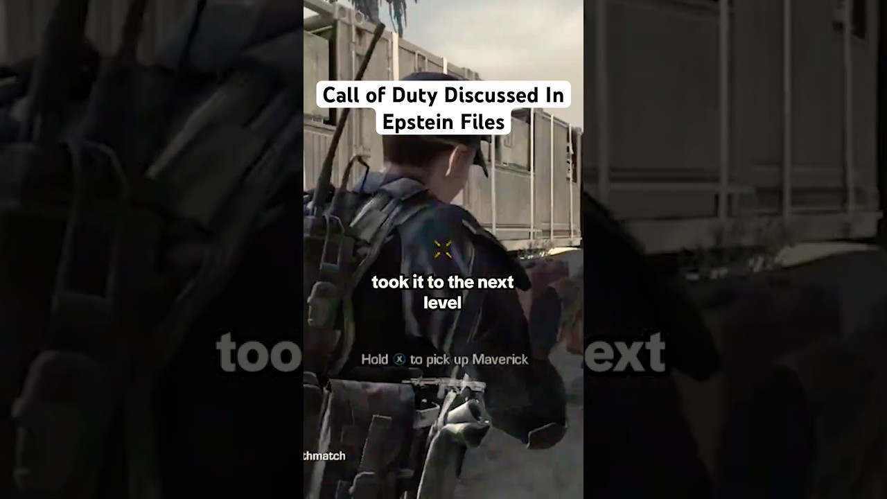 Call of Duty, Microtransactions AND the Epstein Files???