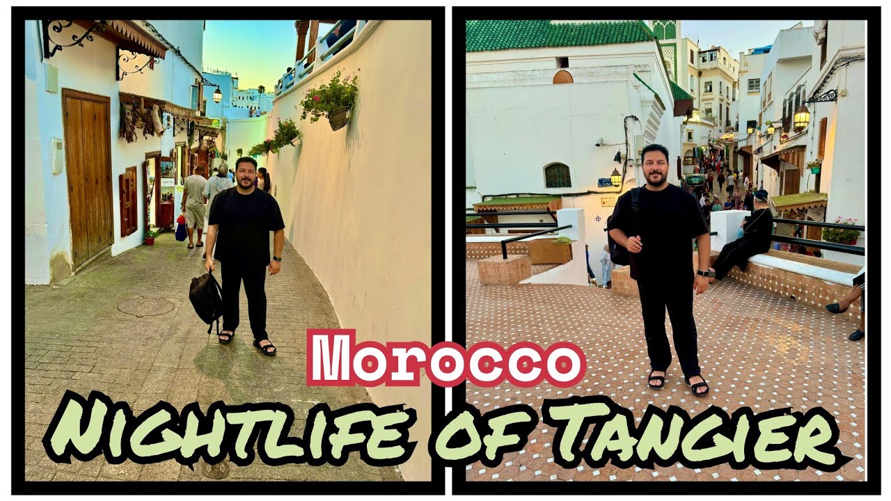 NIGHTLIFE OF TANGIER Morocco 🇲🇦 #pakistan #morocco #tourist #travel #nightlife #india #tangier