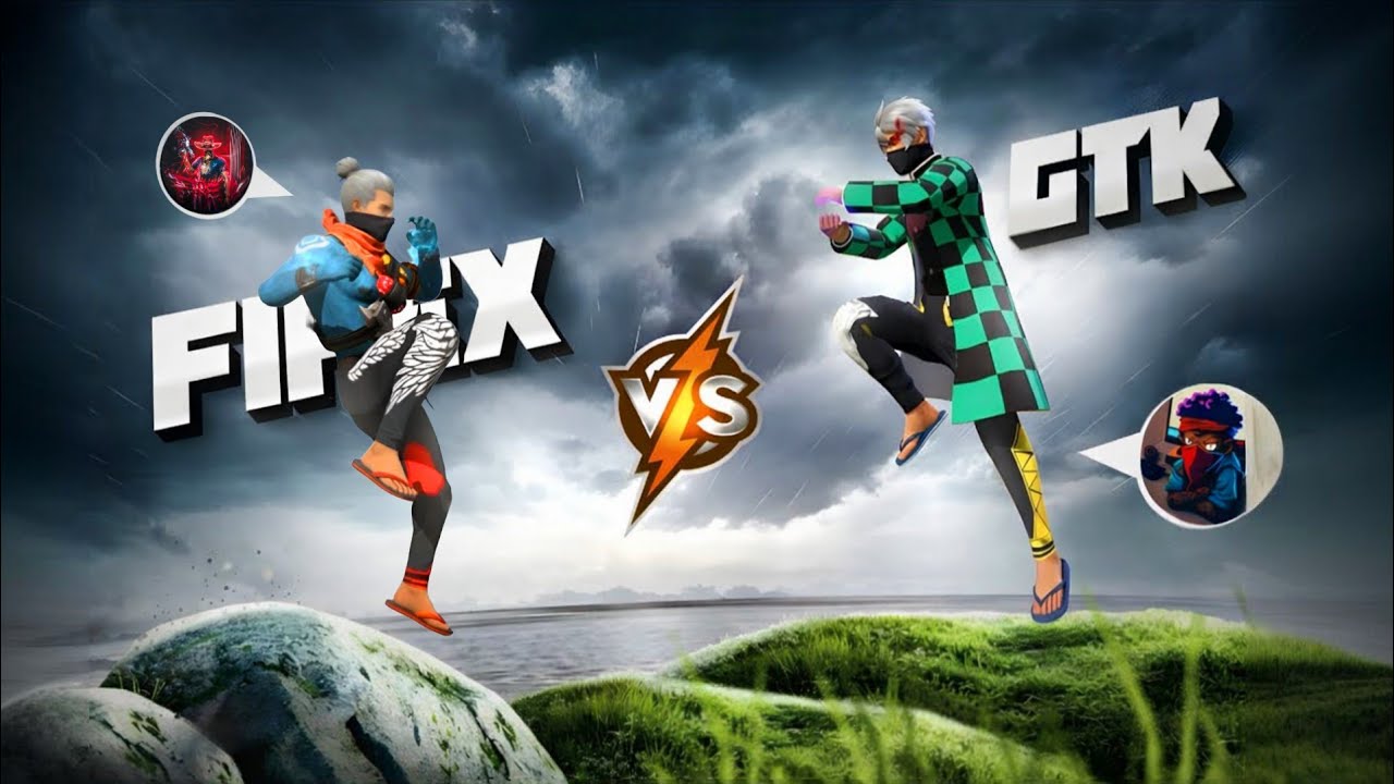 Firex FF VS @gtk111ff || Battle of the Legends 🍷☠️