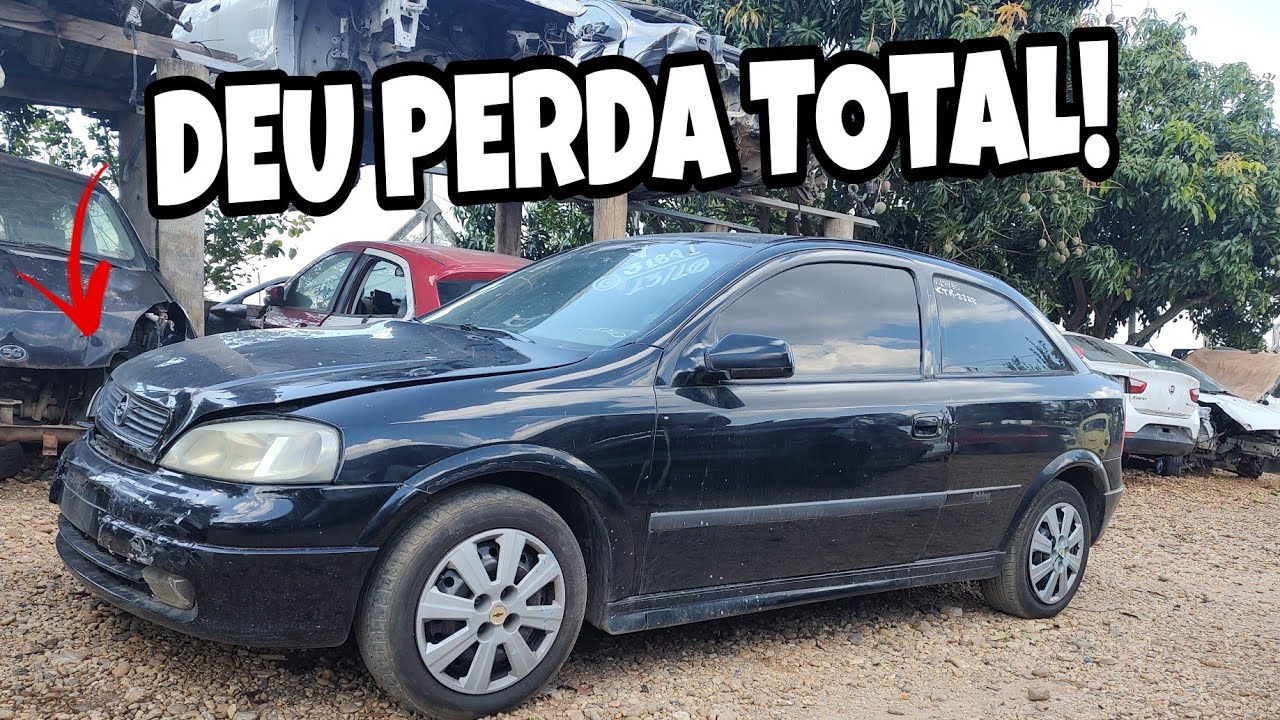 CARRO BATIDO VIROU SUCATA/ ASTRA 2.0 8V 2 PORTAS DE LEILÃO . 🚙