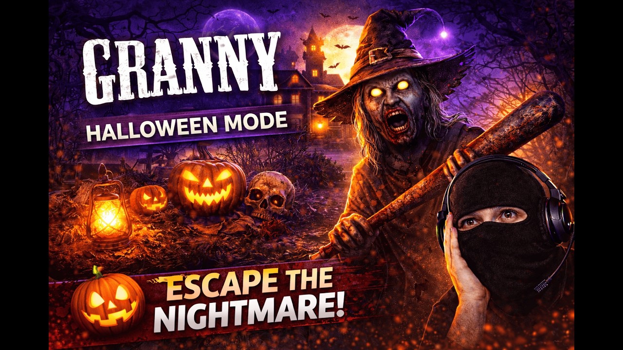Granny HALLOWEEN Mode LIVE 🎃 The Scariest Escape Yet! | Wynter
