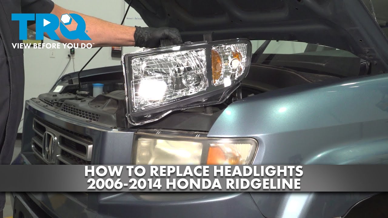 How to Replace Headlights 2006-2014 Honda Ridgeline