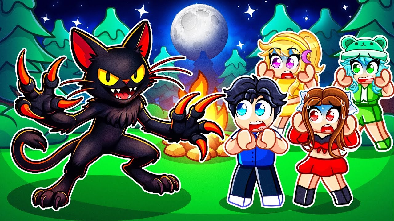We Found The NEW CAT MONSTER In 99 Nights In The Forest! (Roblox)