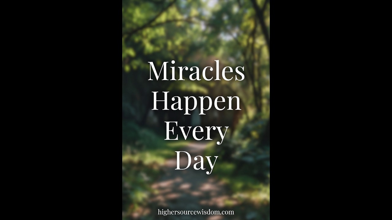 Miracles Happen Every Day