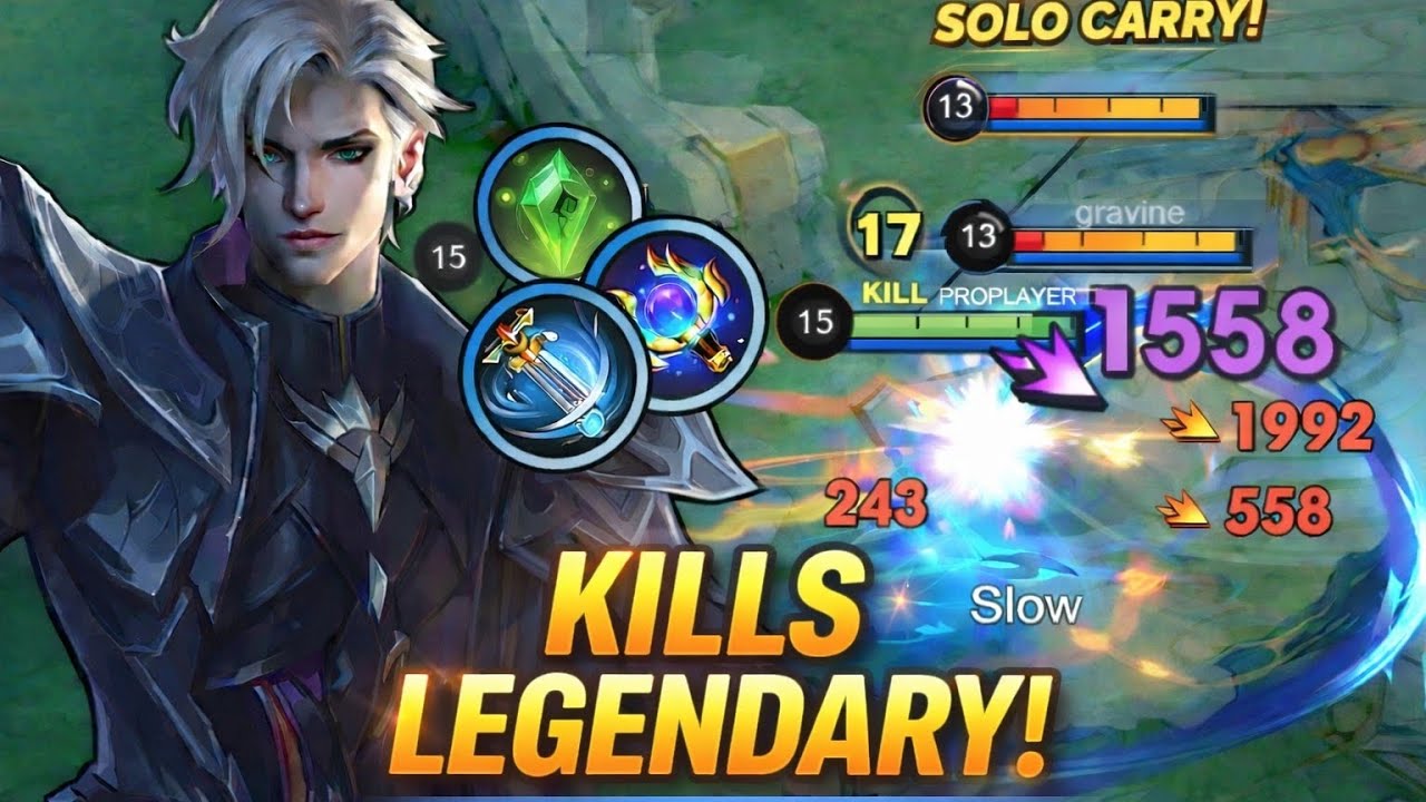 LEGENDARY SOLO CARRY! ⚔️ Quick & Easy Win aamon.#subscribe #mlbb 