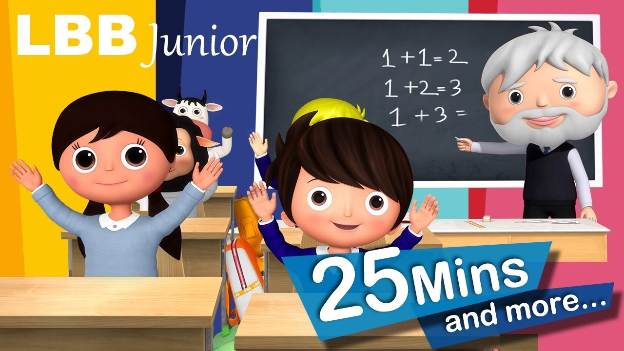 Going Back To School Today | And Lots More Original Songs | From LBB Junior!