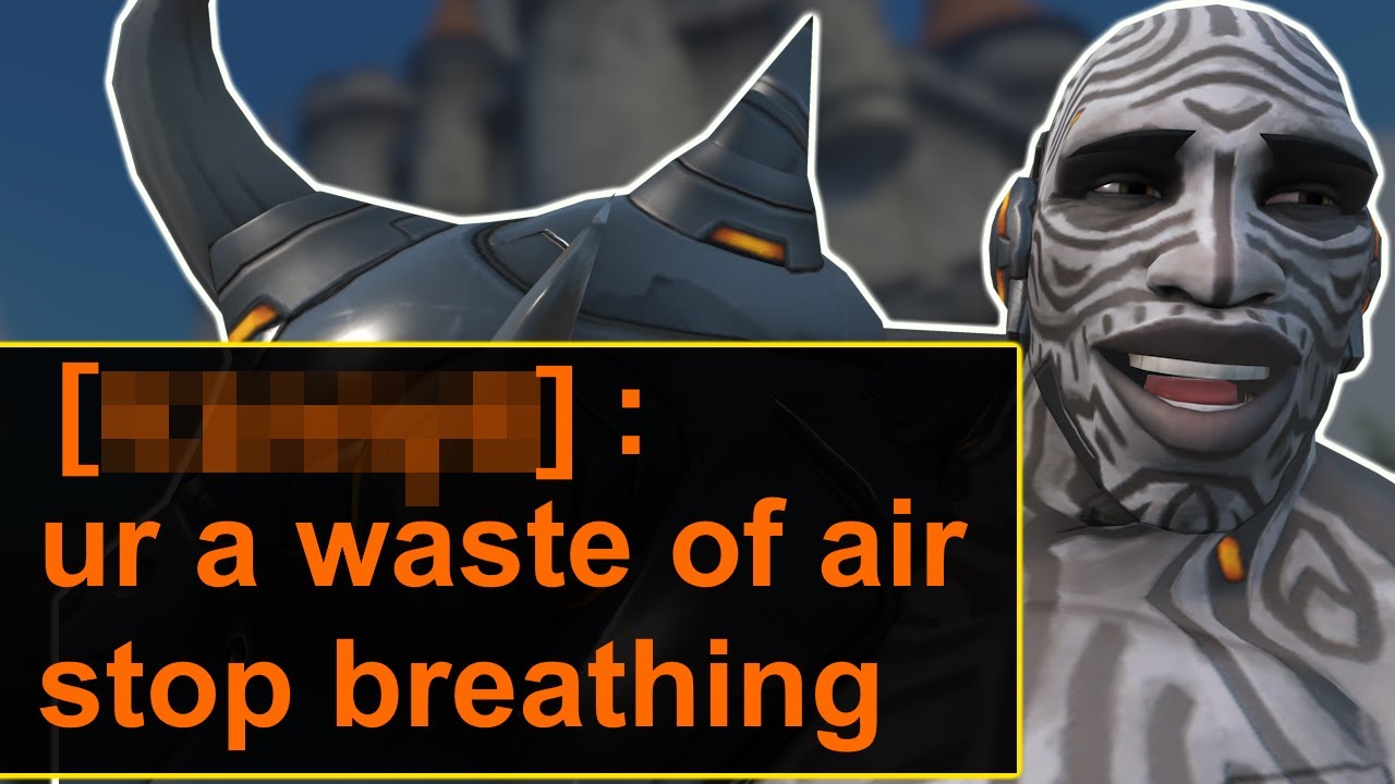 Поставил токсичного игрока в Overwatch на место 🤜💦