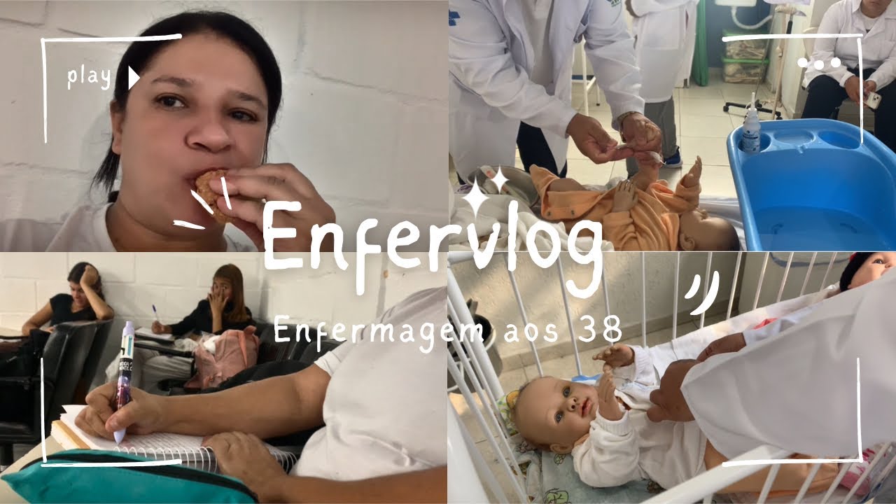 EnferVlog | Aula Prática Enfermagem aos 38