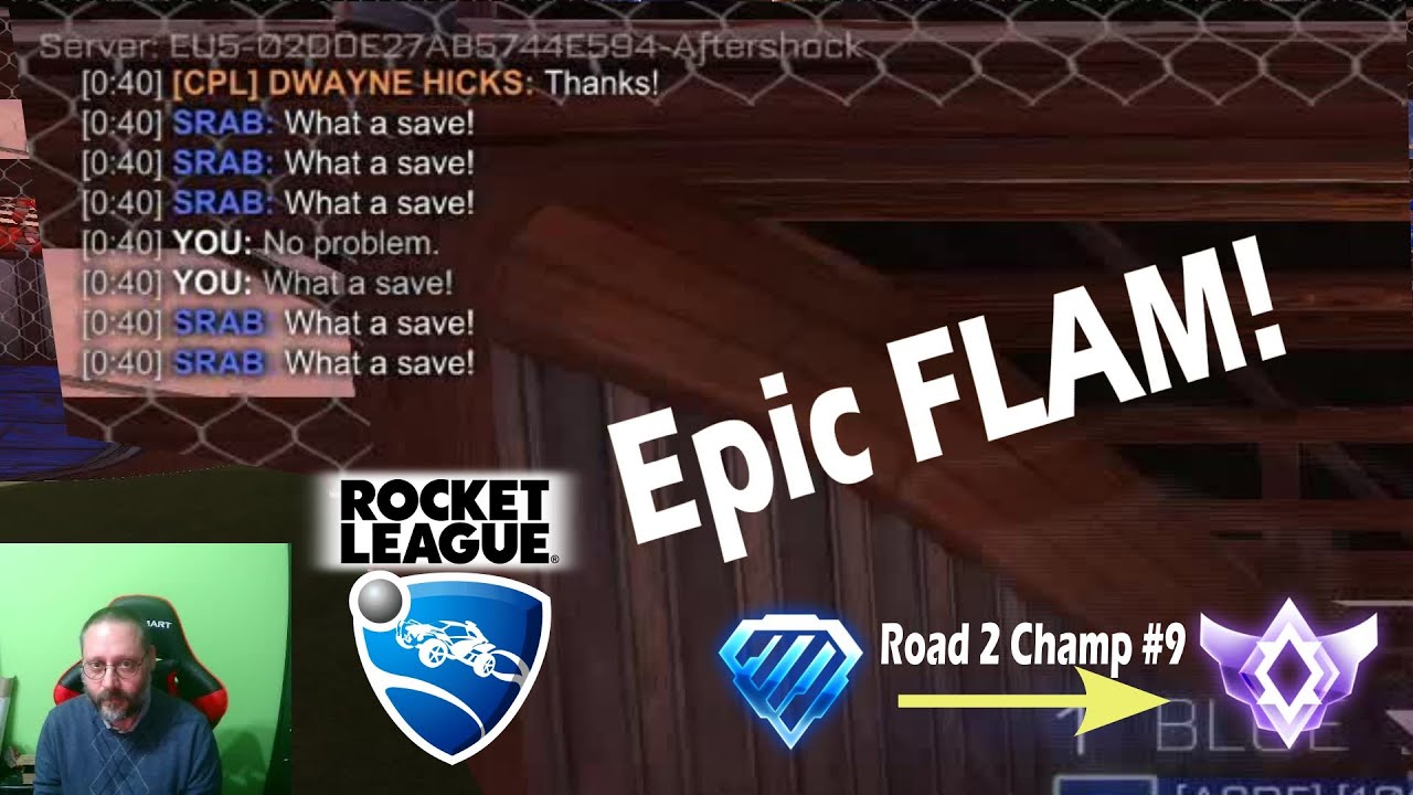 Lag... pali... flam... Road 2 Champ - #9 - #rocketleague