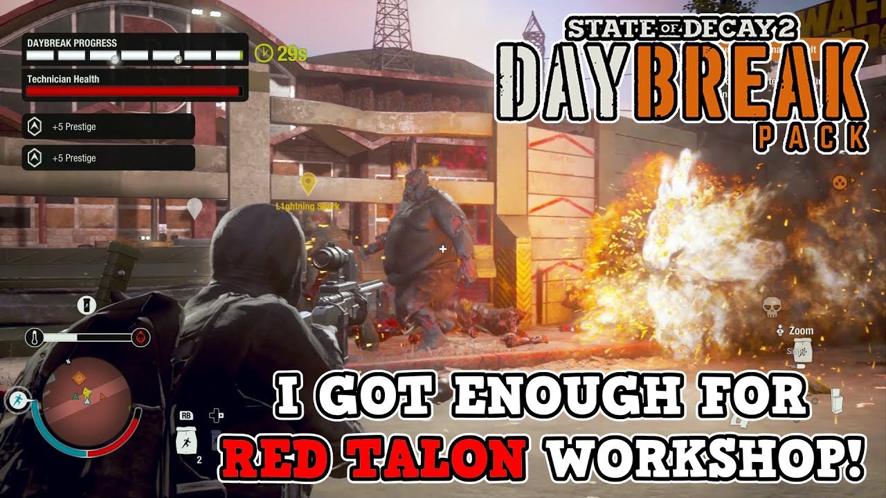 I FINALLY GOT ENOUGH TO BUY THE RED TALON WORKSHOP | DAYBREAK DLC | STATE OF DECAY 2