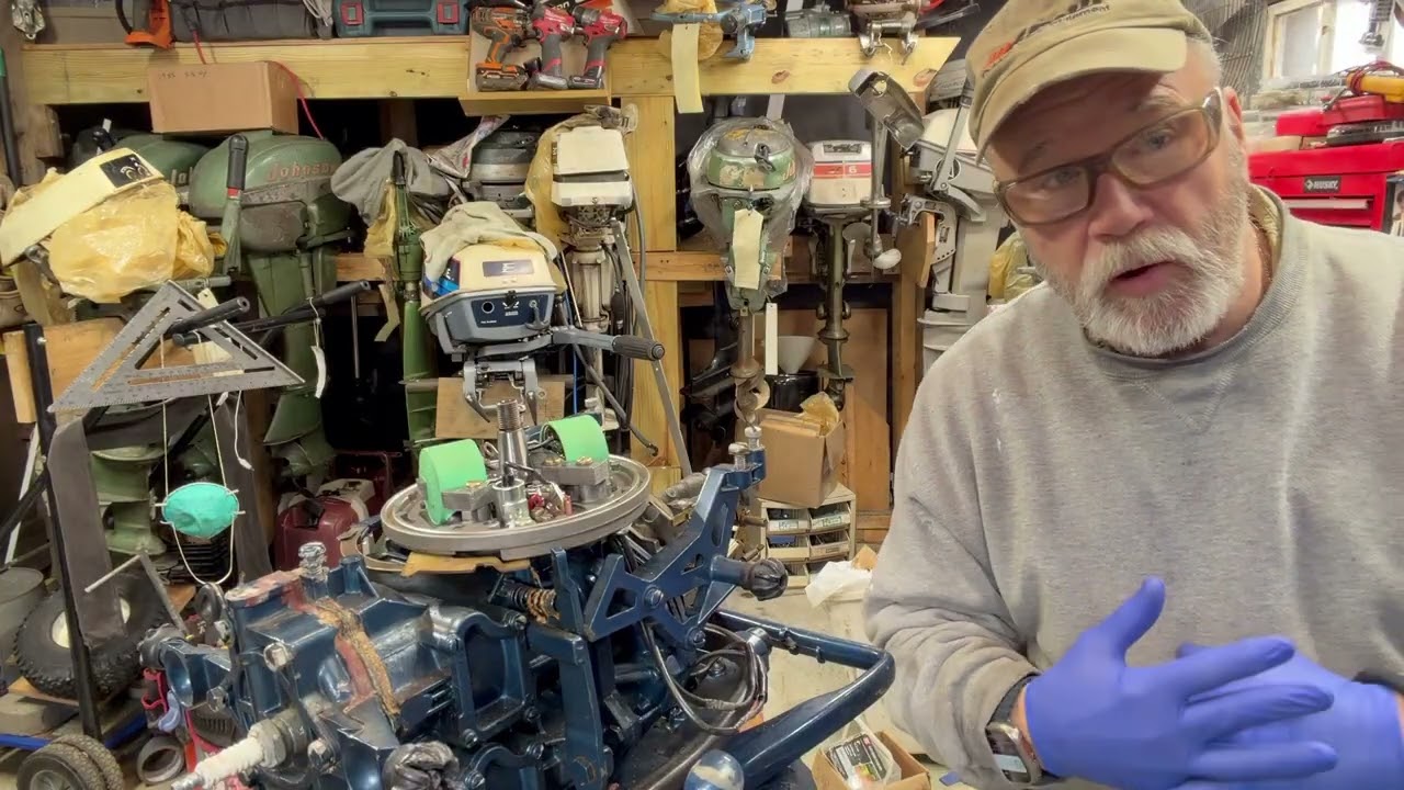 Just tooling around on a 1958 10Hp Evinrude